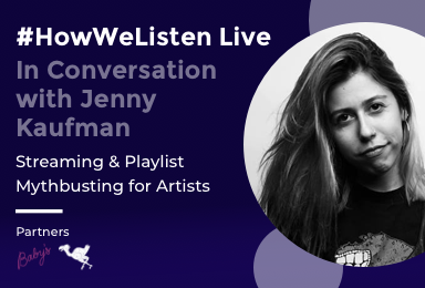 Byta Presents: #HowWeListen Live: In Conversation with Jenny Kaufman