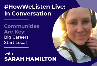 Byta Presents: #HowWeListen Live: In Conversation with Sarah Hamilton, Regional Manager at Ditto Music (AUS & NZ)