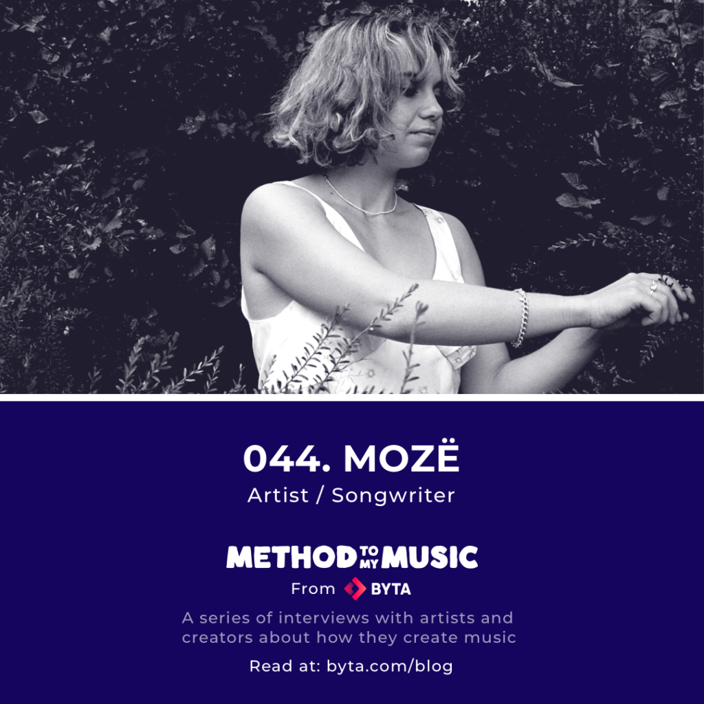 MOZË - #MethodToMyMusic interview from Byta / byta.com