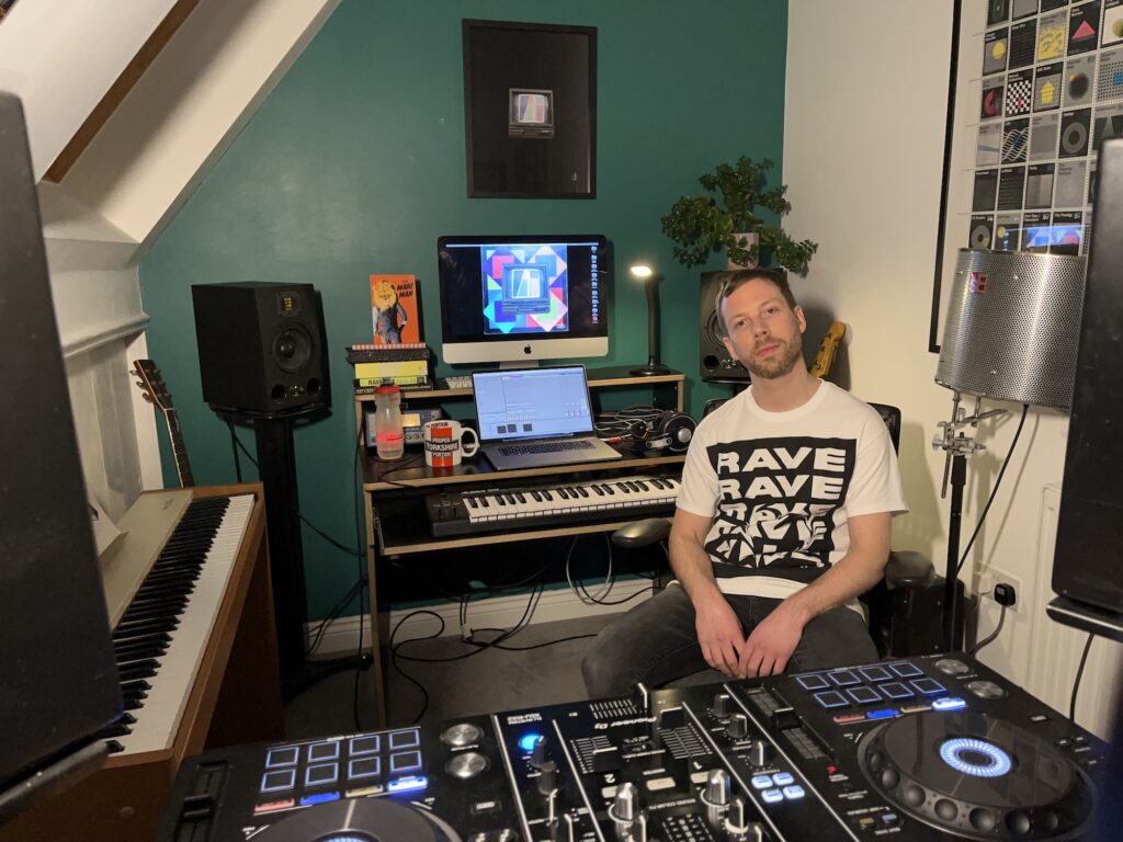Arkley DJ - studio setup. Byta's #MethodToMyMusic interview