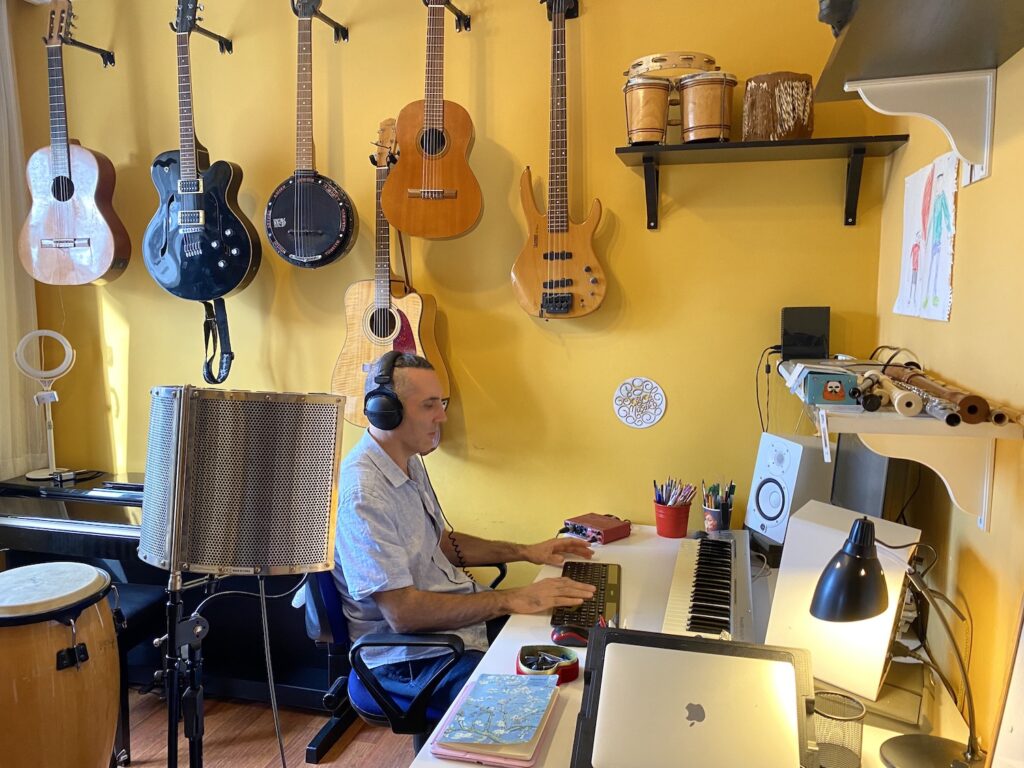 Eren Tokgöz - studio setup