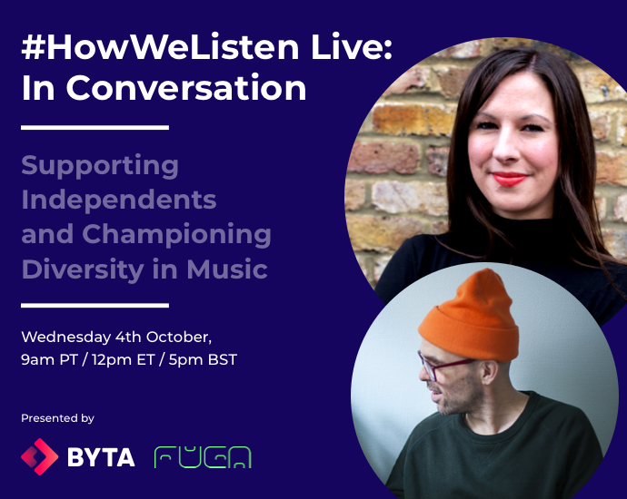 #HowWeListen Live: In Conversation with Lara Baker (FUGA)