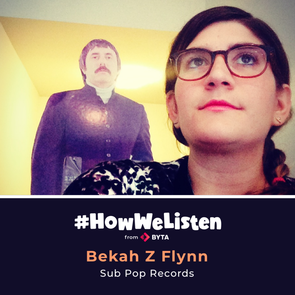 Bekah Z Flynn - Sub Pop Records - #HowWeListen from Byta